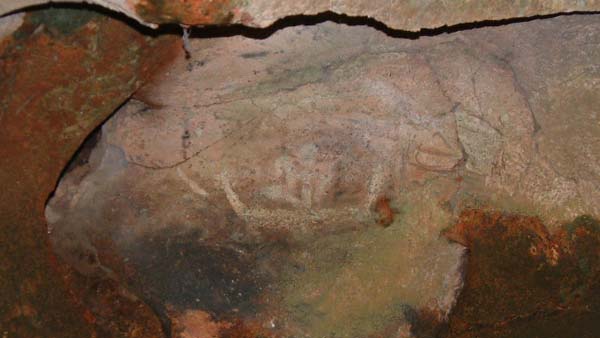 Boat Man Petroglyph