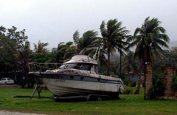 Wind and boat