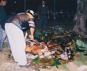 Cooking meat