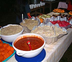 Food table