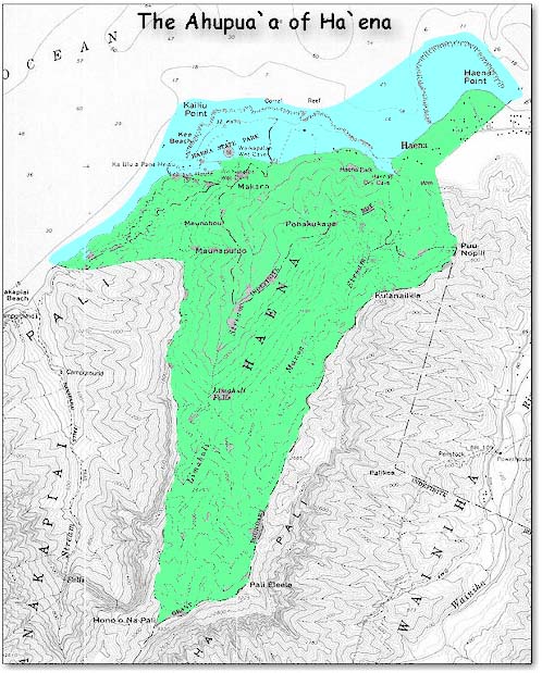 Ahupua`a of Ha`ena