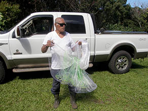 Uncle Tom with Throw Net