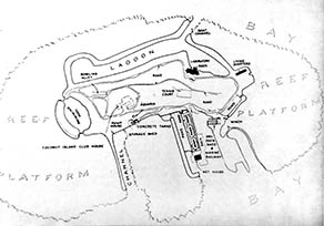 Map of Coconut Island