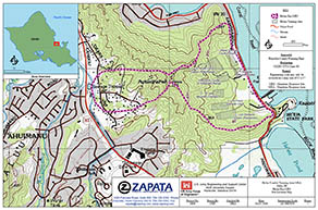 Map of Heeia Combat area