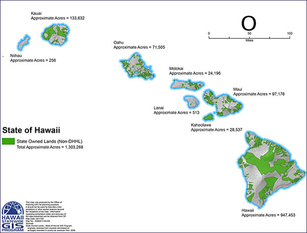 Map of State Lands