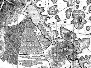 Map of plantations