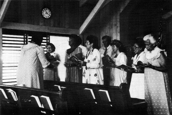 Church Choir ca. 1987