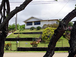 House on heiau hill