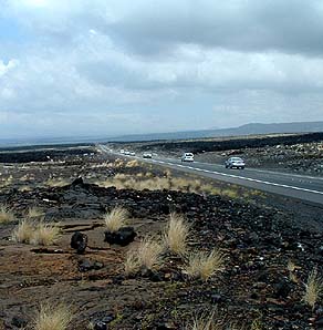 Lava flows