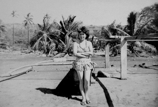 Girl and Canoe