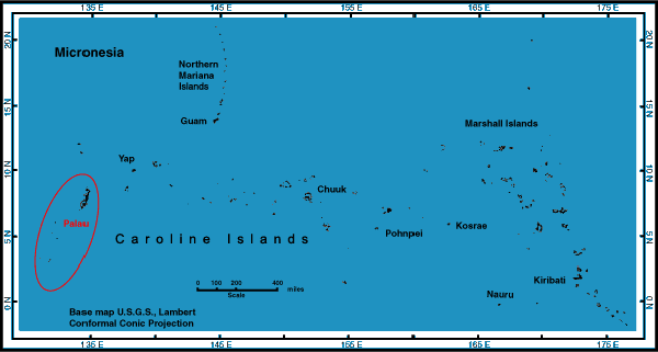 Micronesia Map