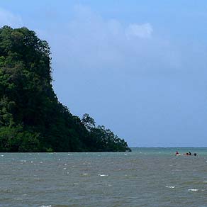 Boat off Airai