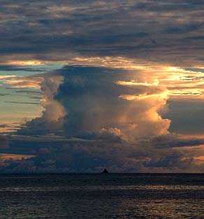 Sunset clouds