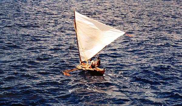 Outrigger sailing