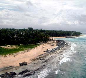 Wind on the reef